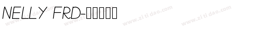 NELLY FRD字体转换